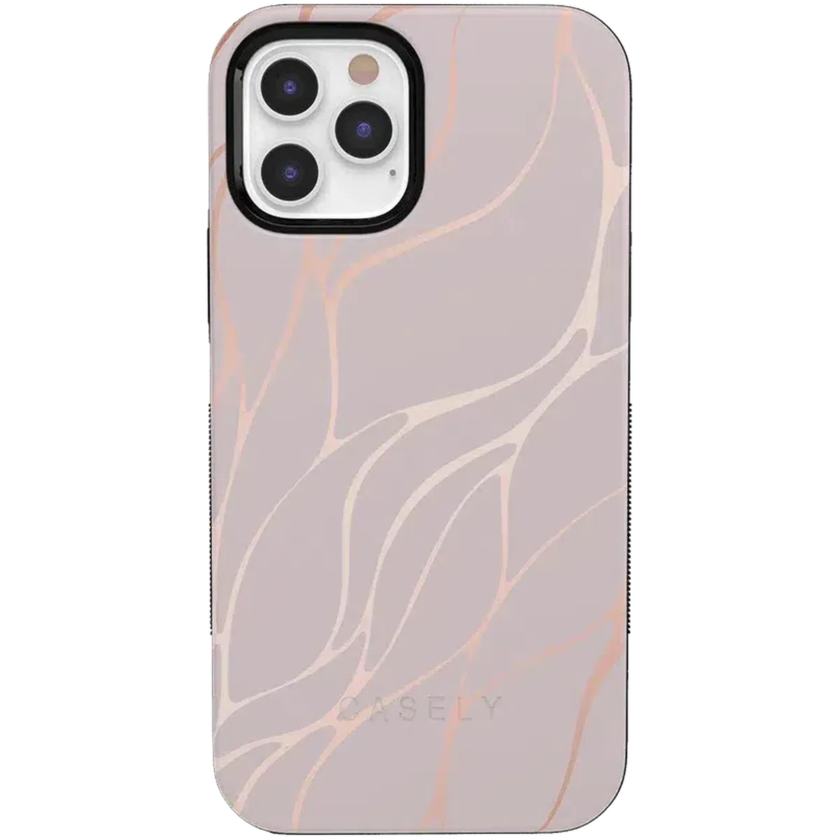 Midnight Ride | Pink and Gold Metallic Waves Case - Image 32
