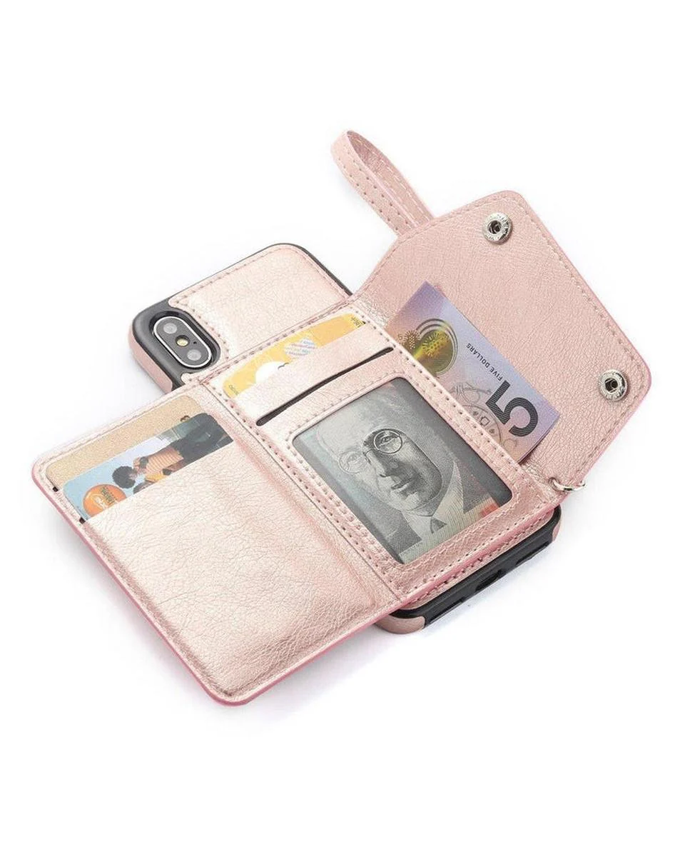 Pink Vegan Leather | Wallet Case - Image 11