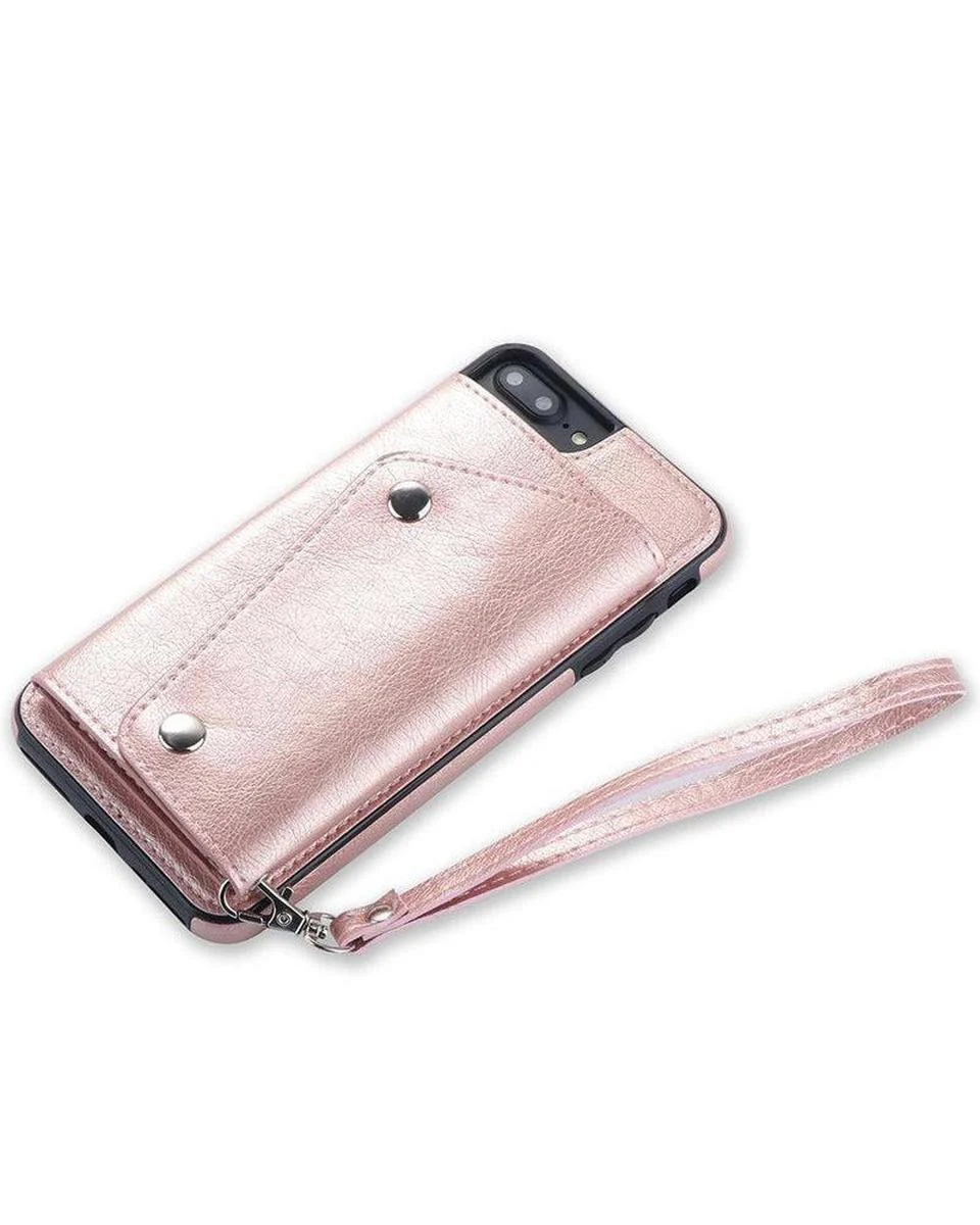 Pink Vegan Leather | Wallet Case - Image 13