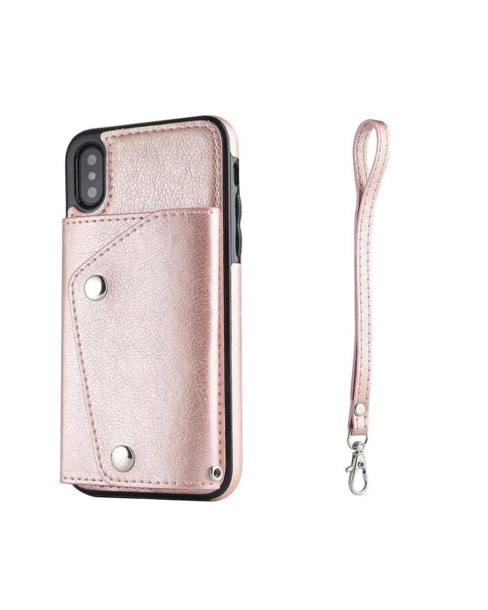 Pink Vegan Leather | Wallet Case - Image 15