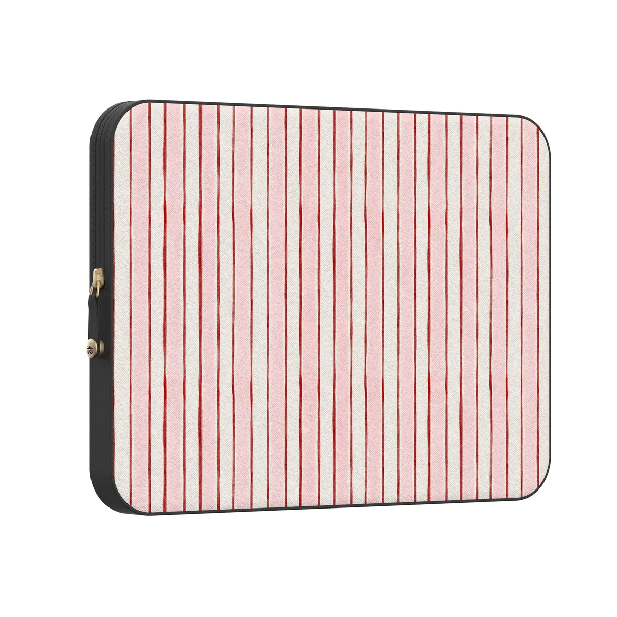 Pretty in Pastel | Blush Stripes Laptop Case - Image 11