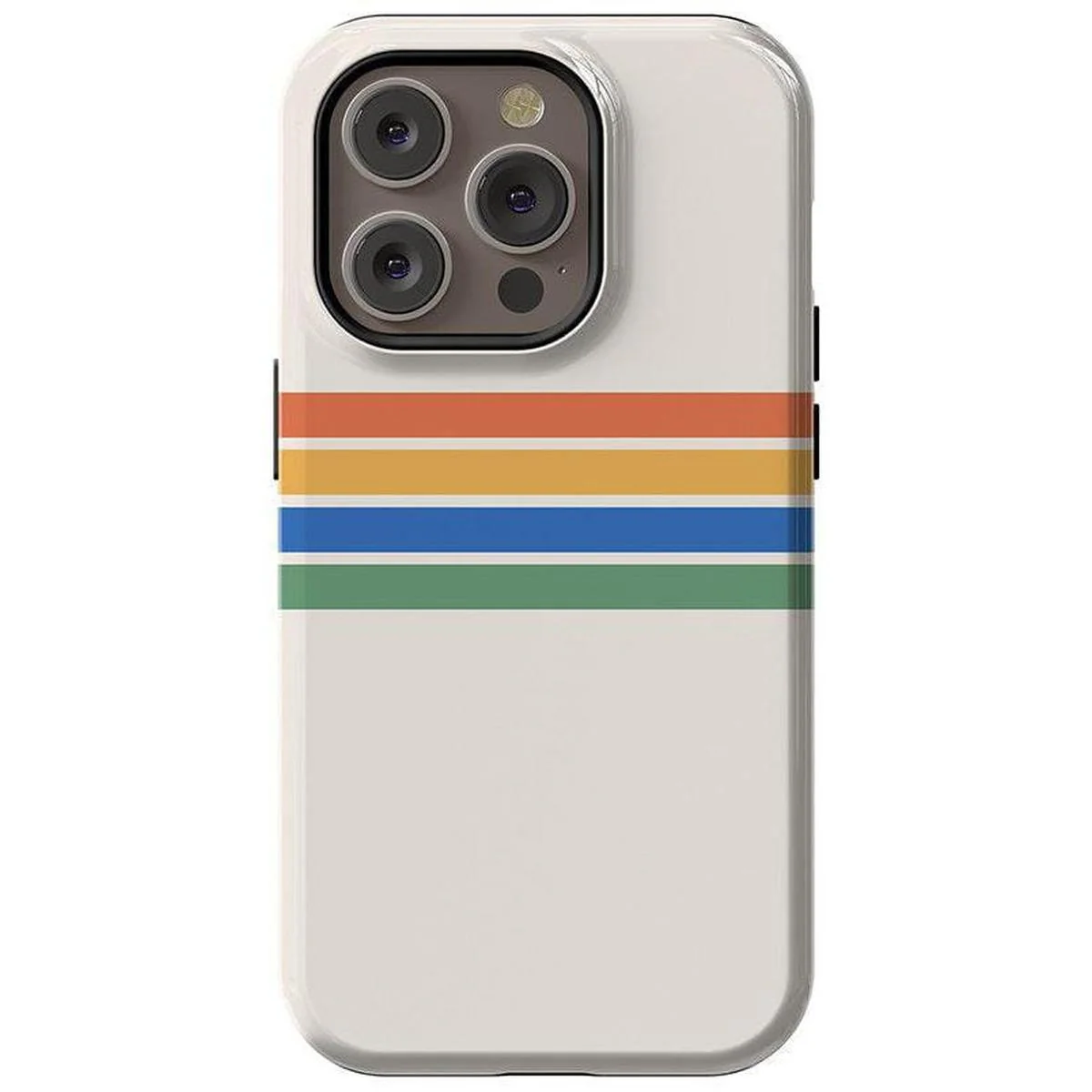 Totally Groovy | Rainbow Stripes Color Block Case - Image 80