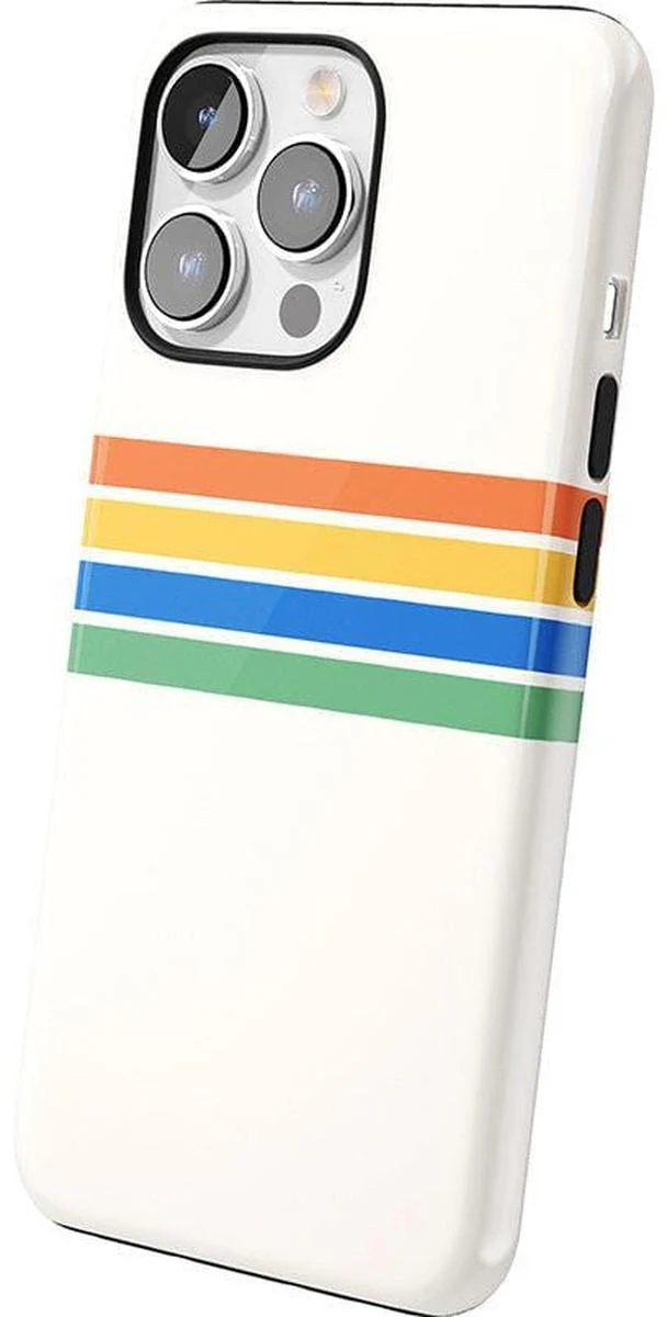 Totally Groovy | Rainbow Stripes Color Block Case - Image 84