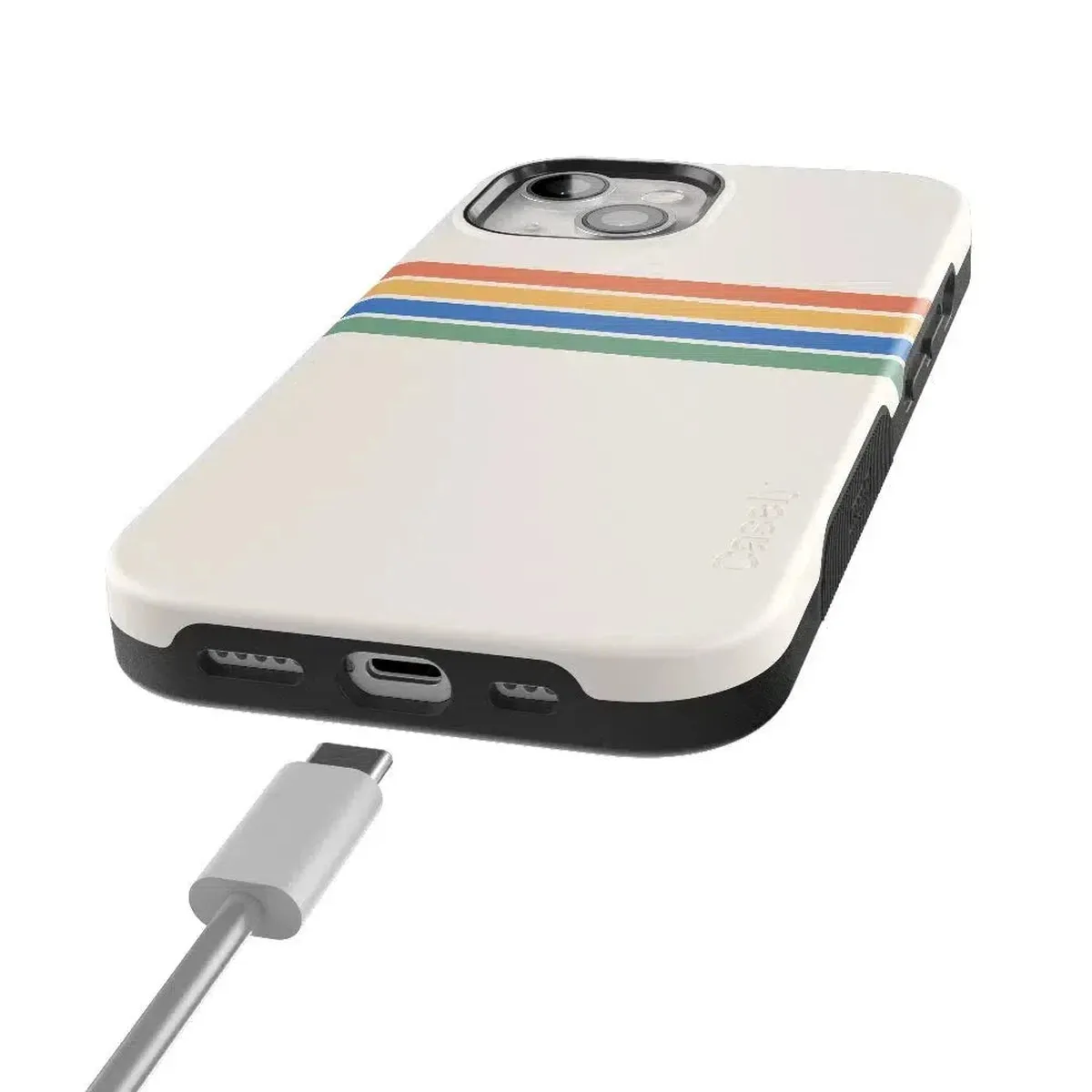 Totally Groovy | Rainbow Stripes Color Block Case - Image 91