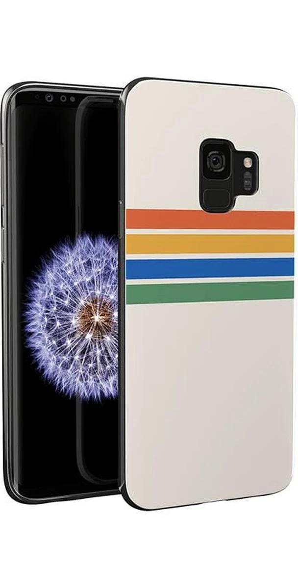 Totally Groovy | Rainbow Stripes Color Block Samsung Case - Image 5