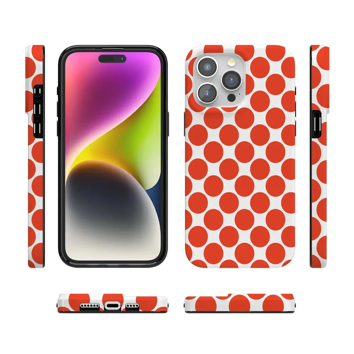 Red Dots | High Contrast Design Case - Image 156