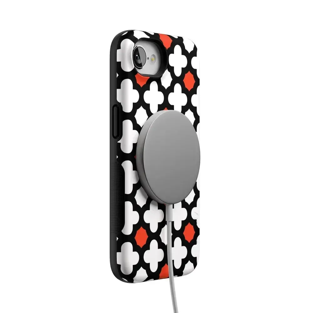 Red Lattice Tile | High Contrast Design Case - Image 136