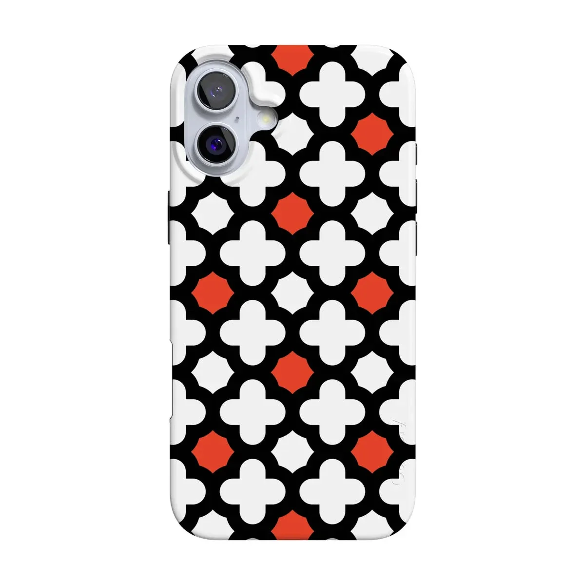 Red Lattice Tile | High Contrast Design Case - Image 142