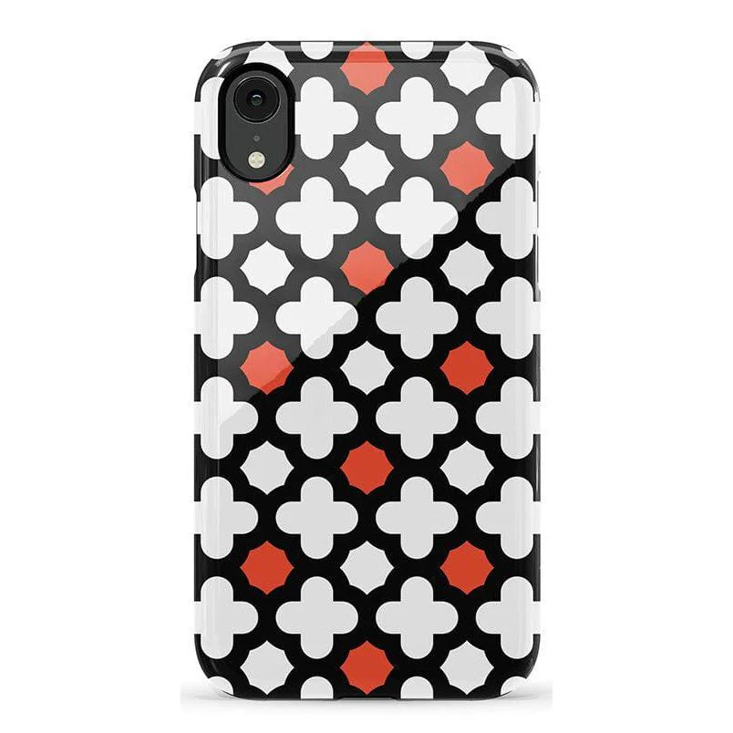 Red Lattice Tile | High Contrast Design Case - Image 18
