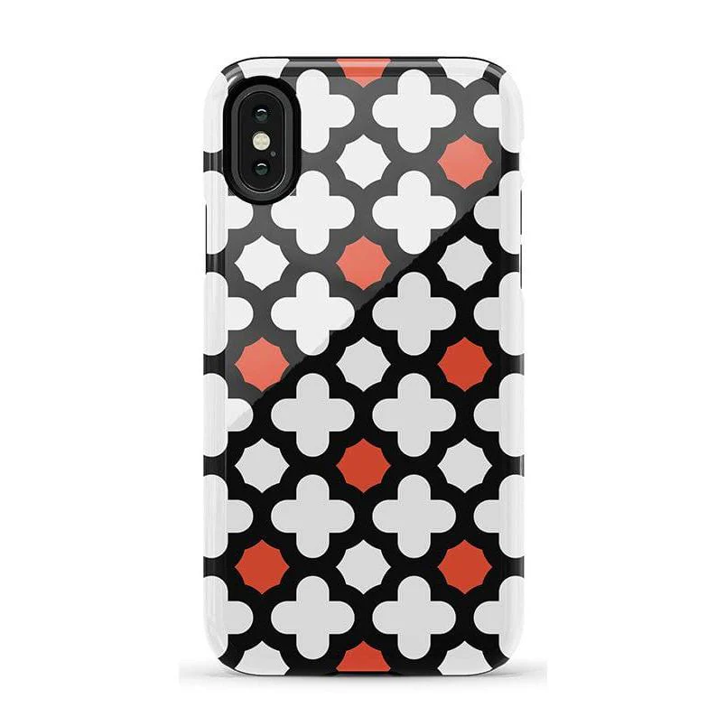 Red Lattice Tile | High Contrast Design Case - Image 19