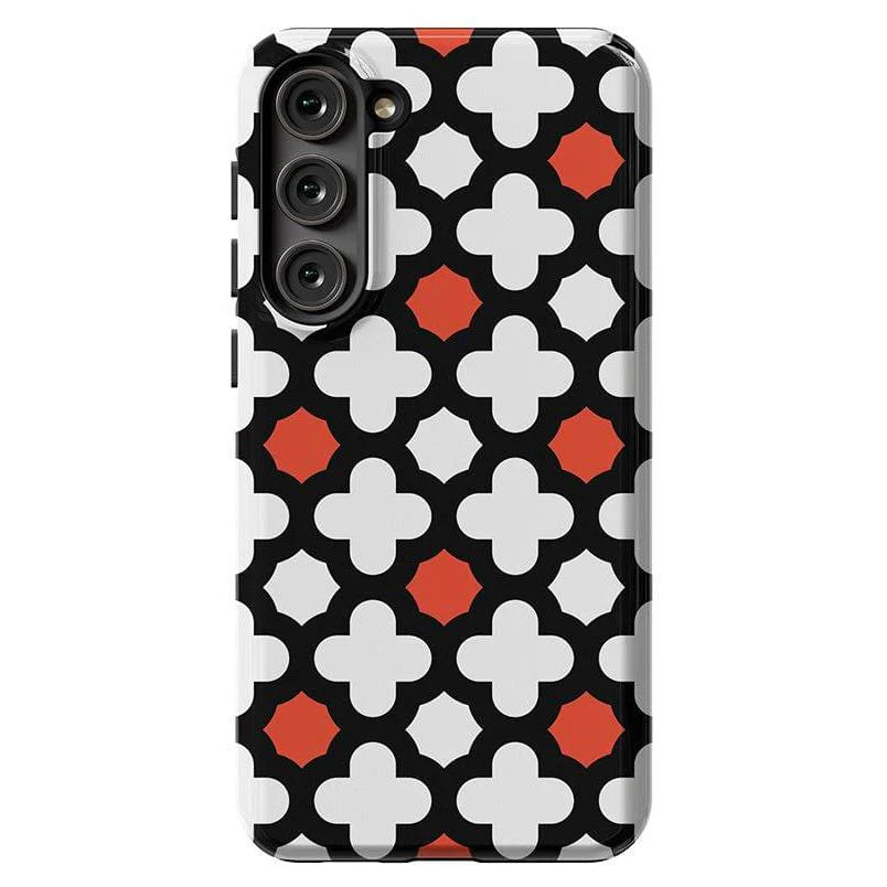 Red Lattice Tile | High Contrast Design Case - Image 23
