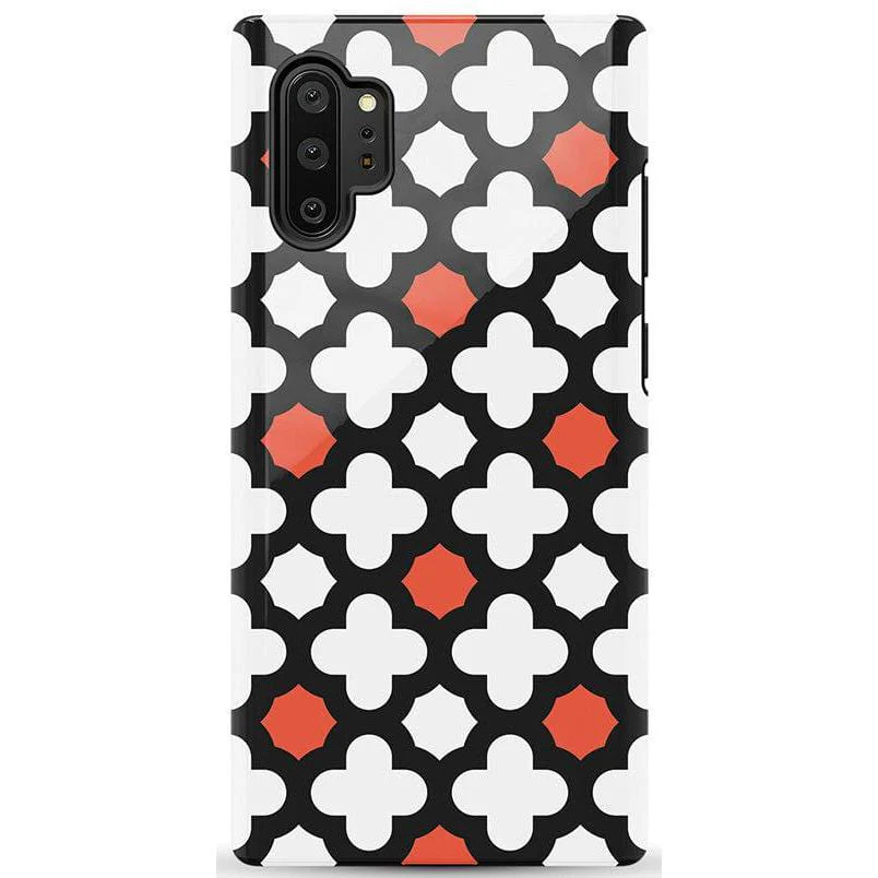 Red Lattice Tile | High Contrast Design Case - Image 38