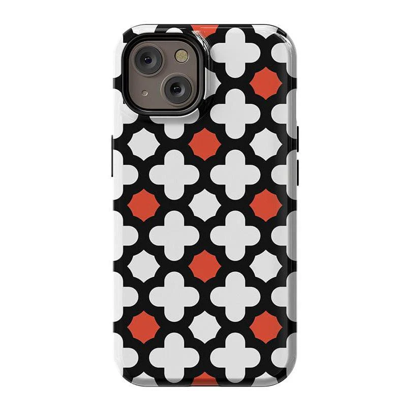 Red Lattice Tile | High Contrast Design Case - Image 6