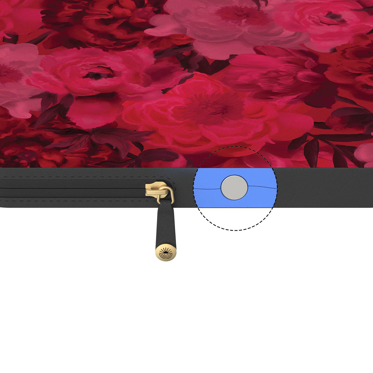 Romance Novel | Moody Floral Laptop Case - Image 15