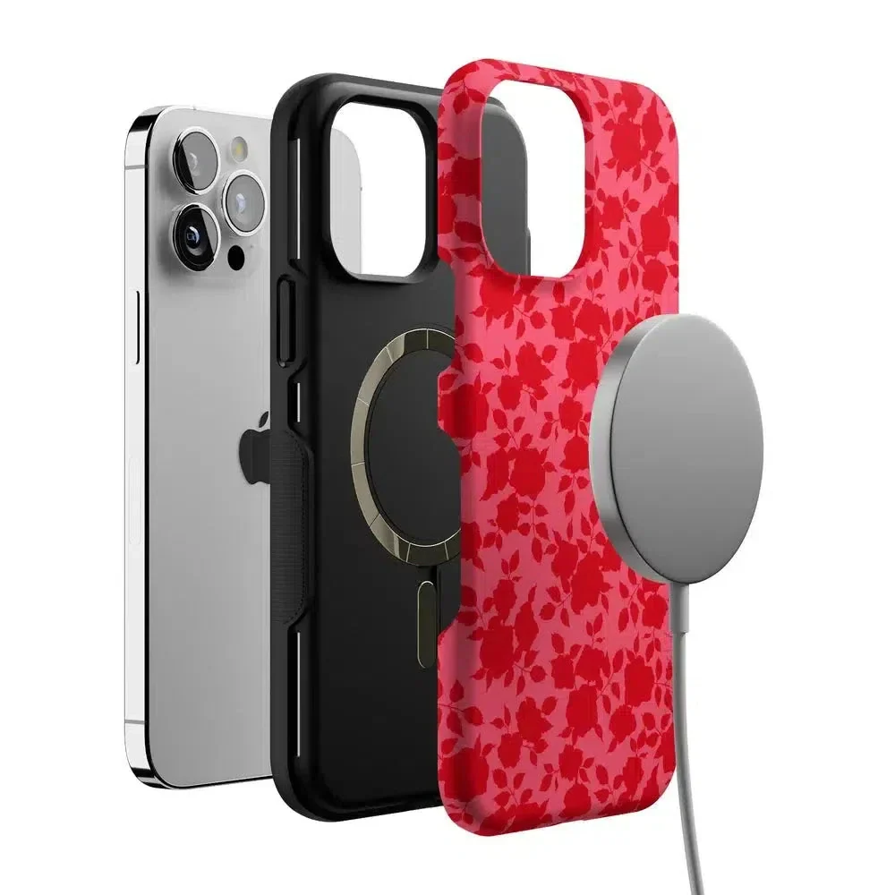 Rose Garden | Red Aesthetic Case - Image 126