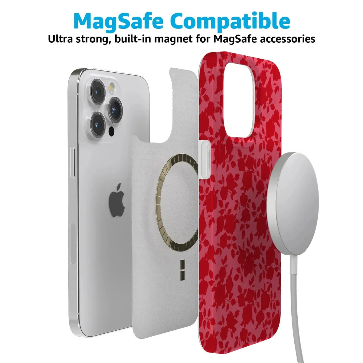 Rose Garden | Red Aesthetic Case - Image 187