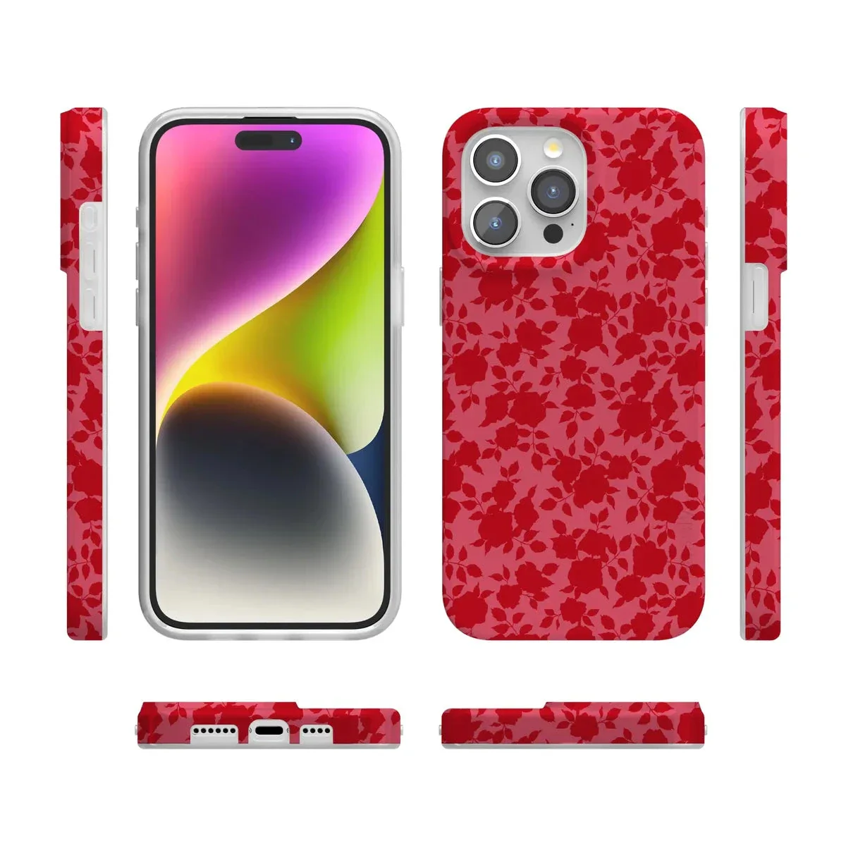Rose Garden | Red Aesthetic Case - Image 188