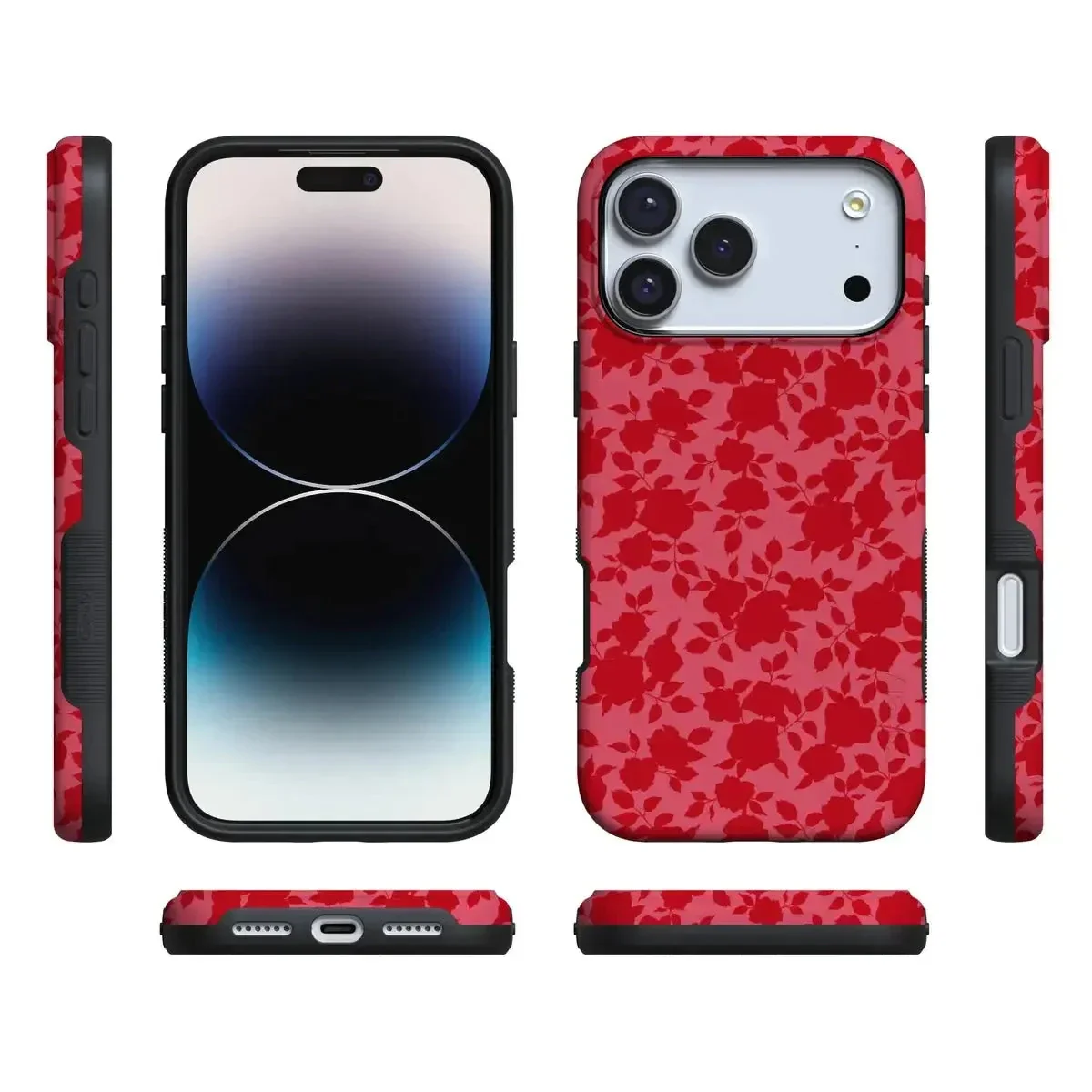 Rose Garden | Red Aesthetic Case - Image 4