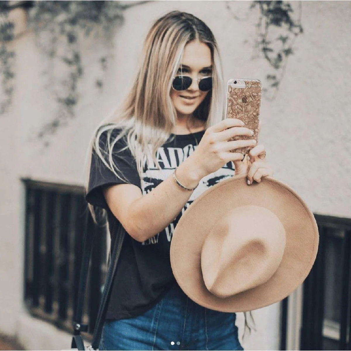Floral Mandala | Rose Gold Clear Case - Image 19