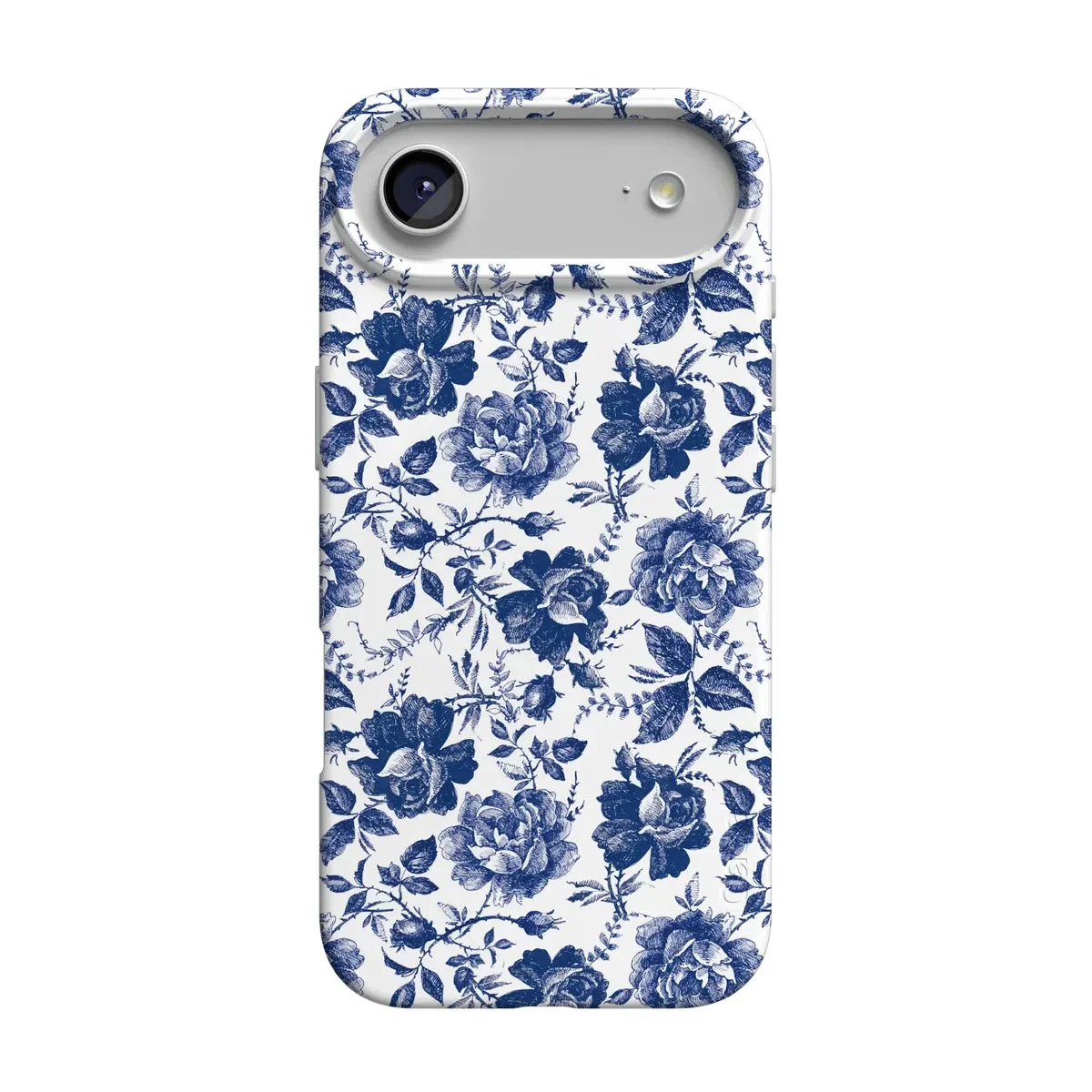 Rose to Fame | Blue & White Rose Floral Case - Image 115