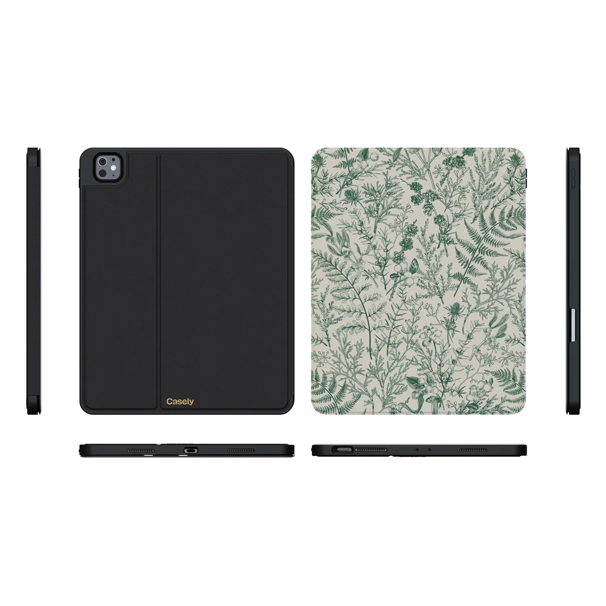 Sage Garden | Green Floral iPad Case - Image 5