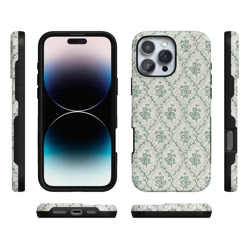 Sage Tapestry | Floral Vines Case - Image 19