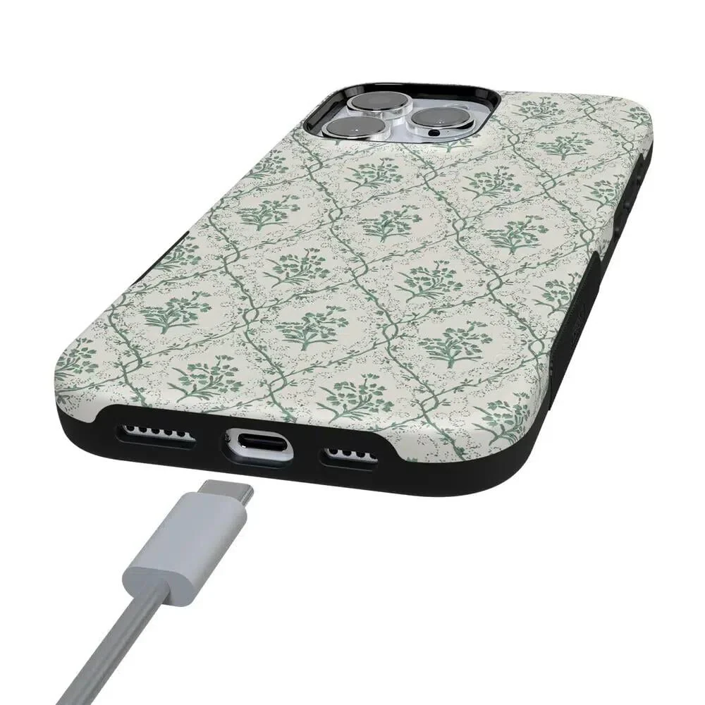 Sage Tapestry | Floral Vines Case - Image 20