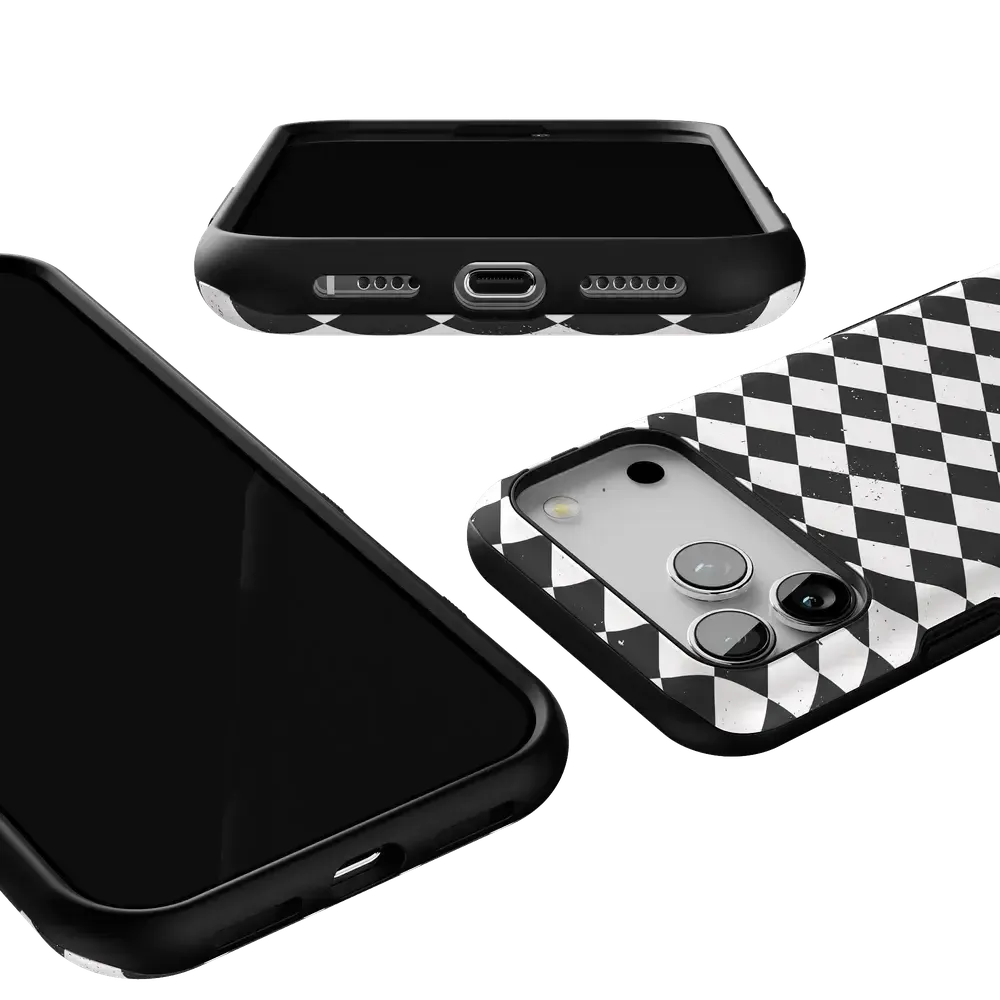Salem's Hex | Black & White Checkered Case - Image 11