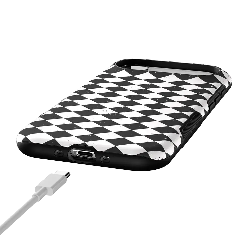 Salem's Hex | Black & White Checkered Case - Image 20