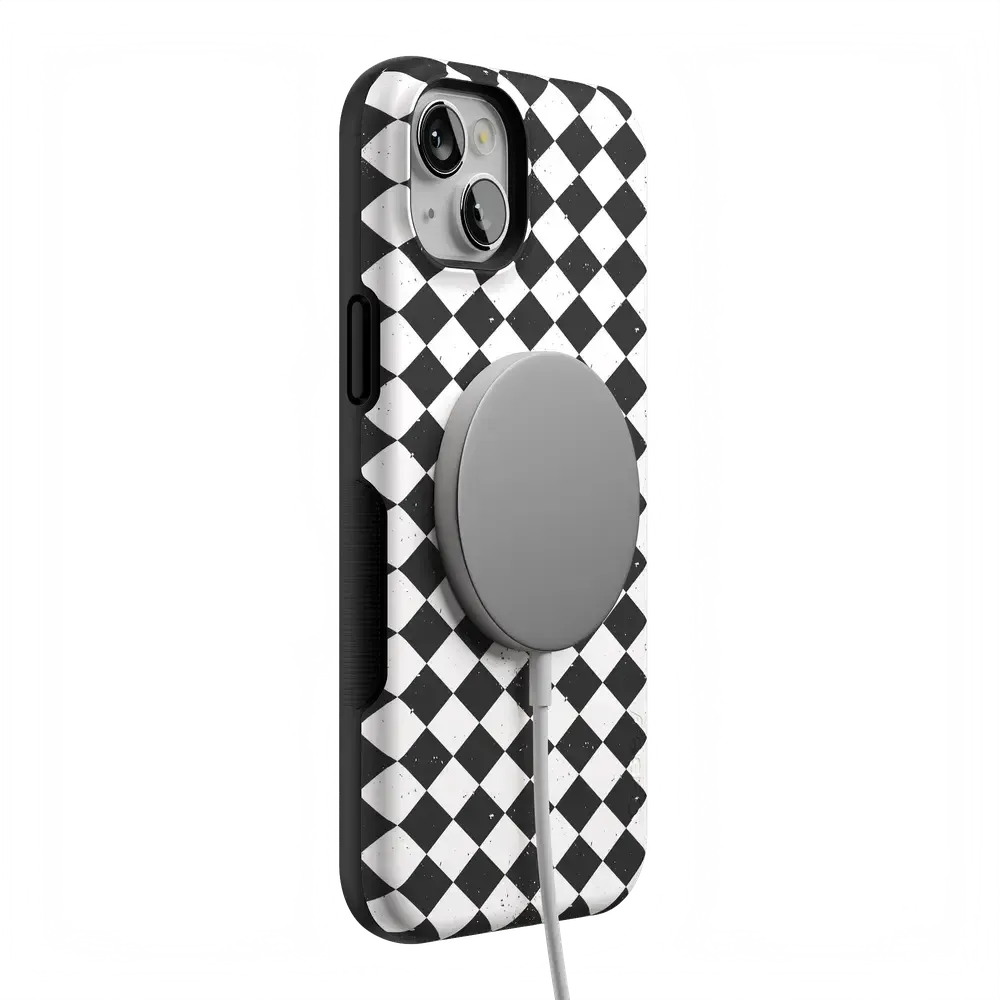 Salem's Hex | Black & White Checkered Case - Image 88
