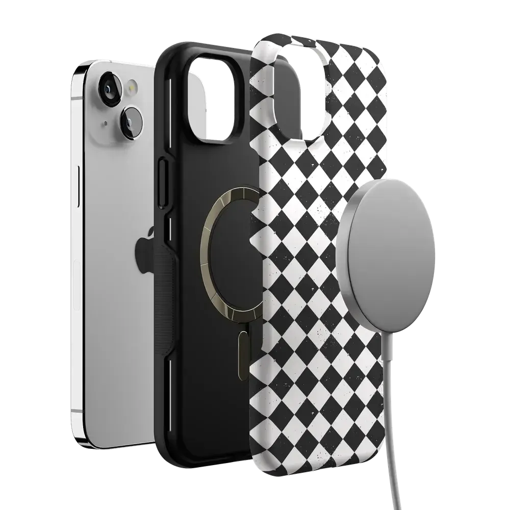 Salem's Hex | Black & White Checkered Case - Image 89