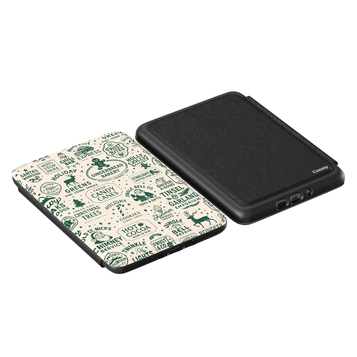Santa's Stamps | Holiday Market Kindle Case - Image 9