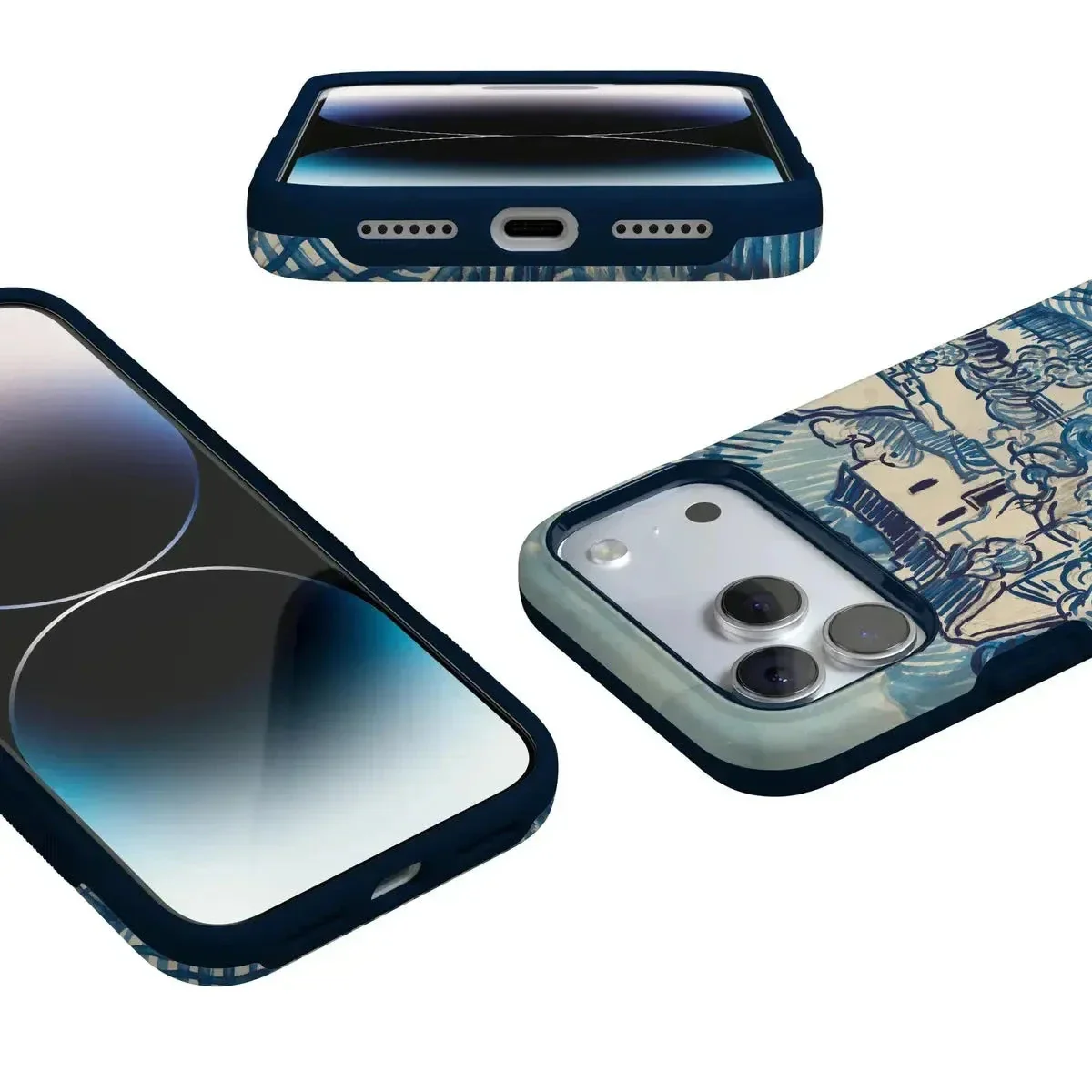 Van Gogh | Landscape With Houses Phone Case - Image 10