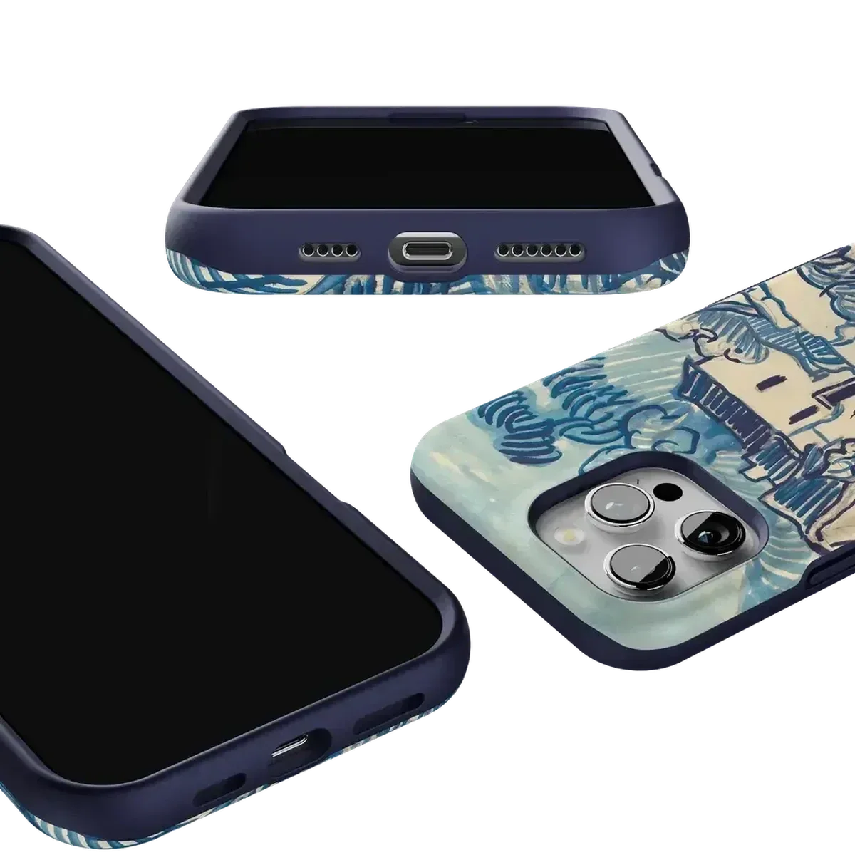 Van Gogh | Landscape With Houses Phone Case - Image 110