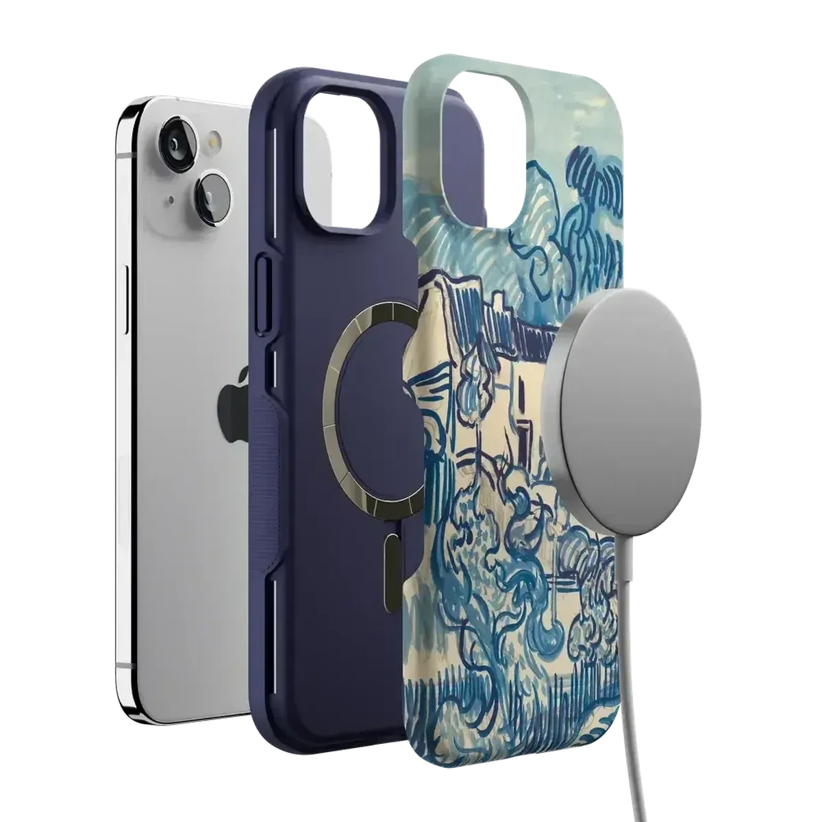 Van Gogh | Landscape With Houses Phone Case - Image 118