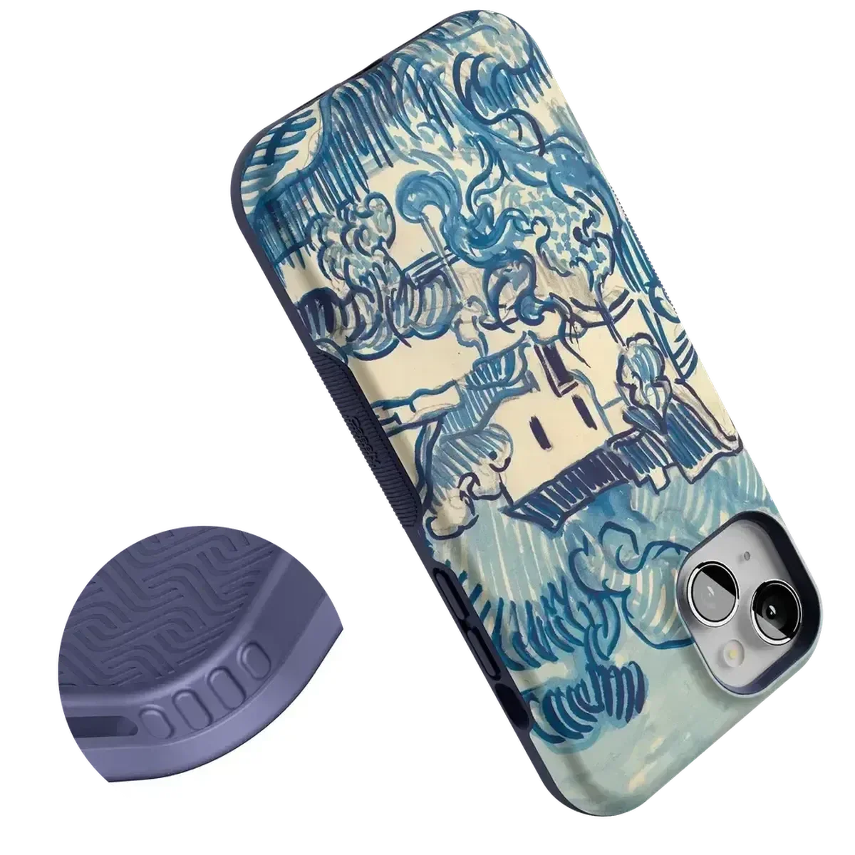 Van Gogh | Landscape With Houses Phone Case - Image 122