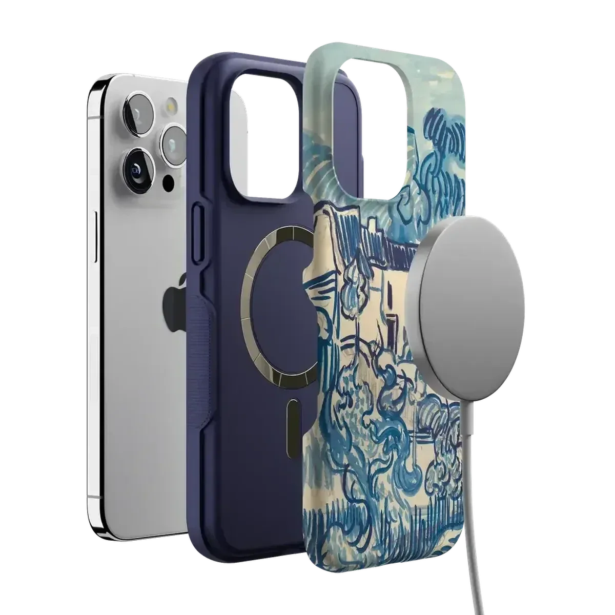 Van Gogh | Landscape With Houses Phone Case - Image 128
