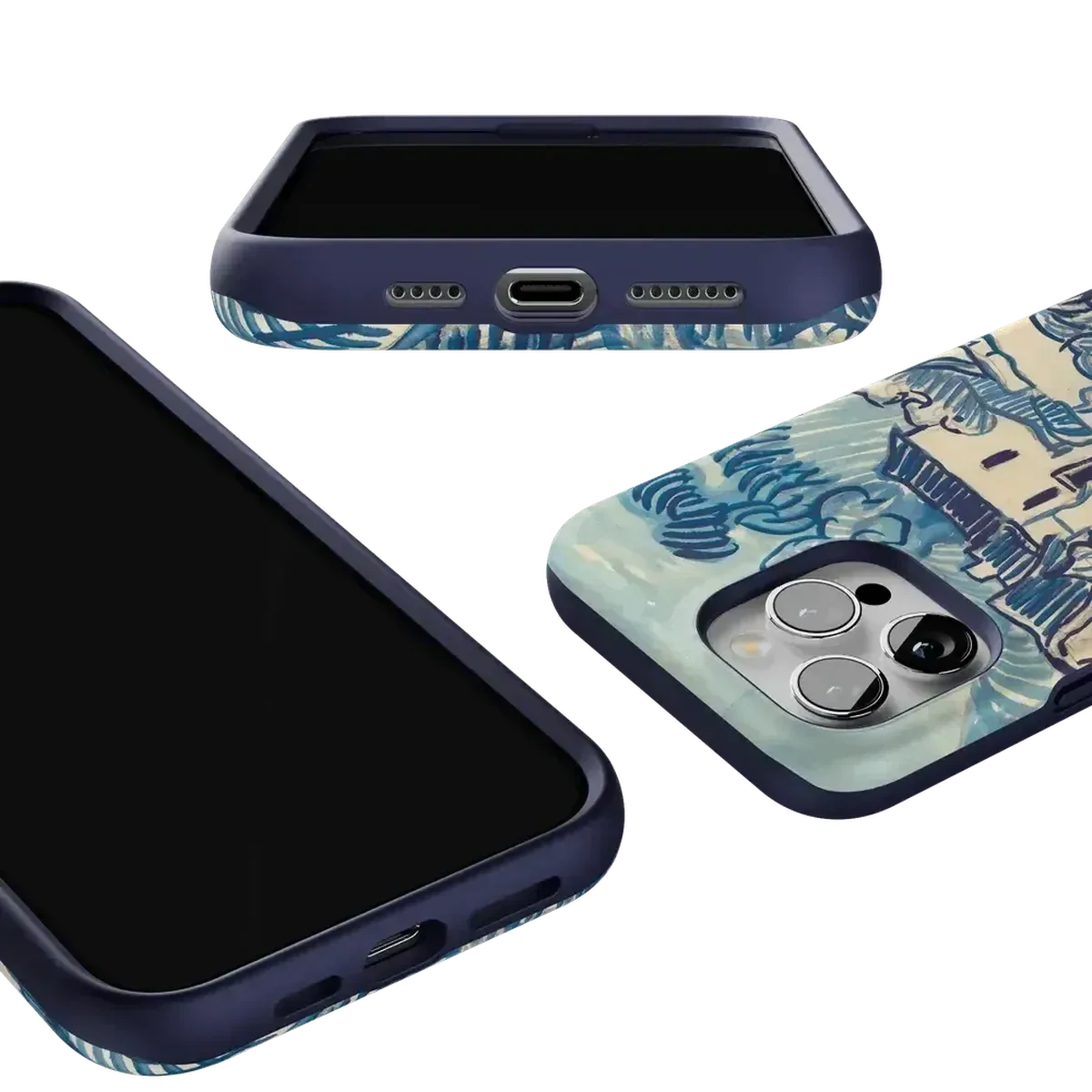 Van Gogh | Landscape With Houses Phone Case - Image 130