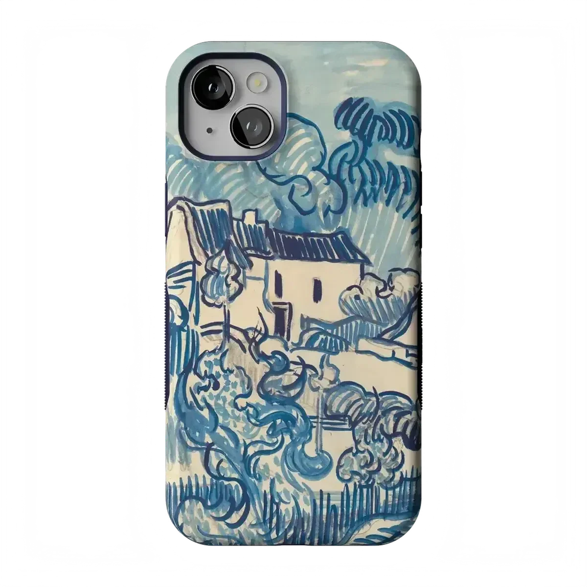 Van Gogh | Landscape With Houses Phone Case - Image 134