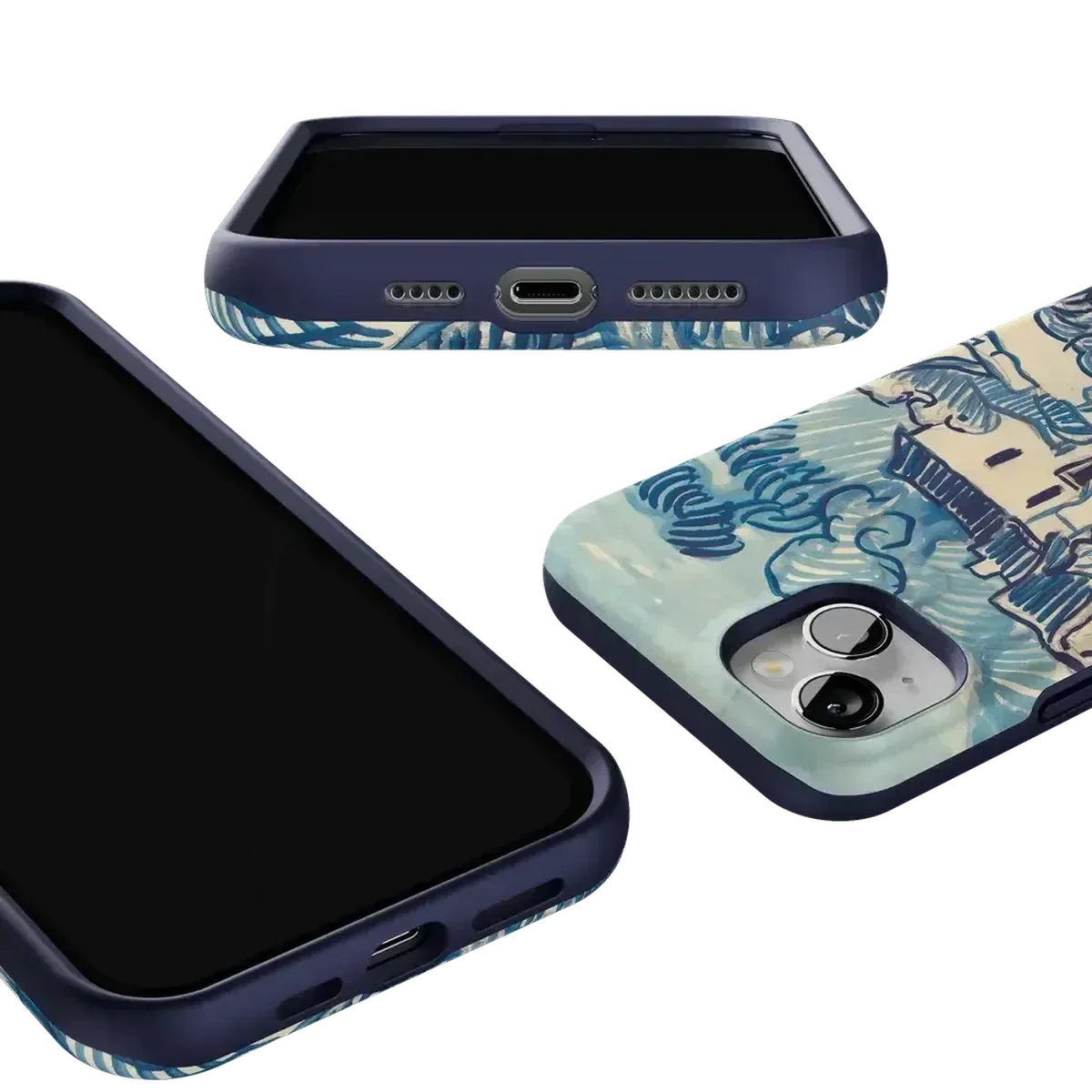 Van Gogh | Landscape With Houses Phone Case - Image 140