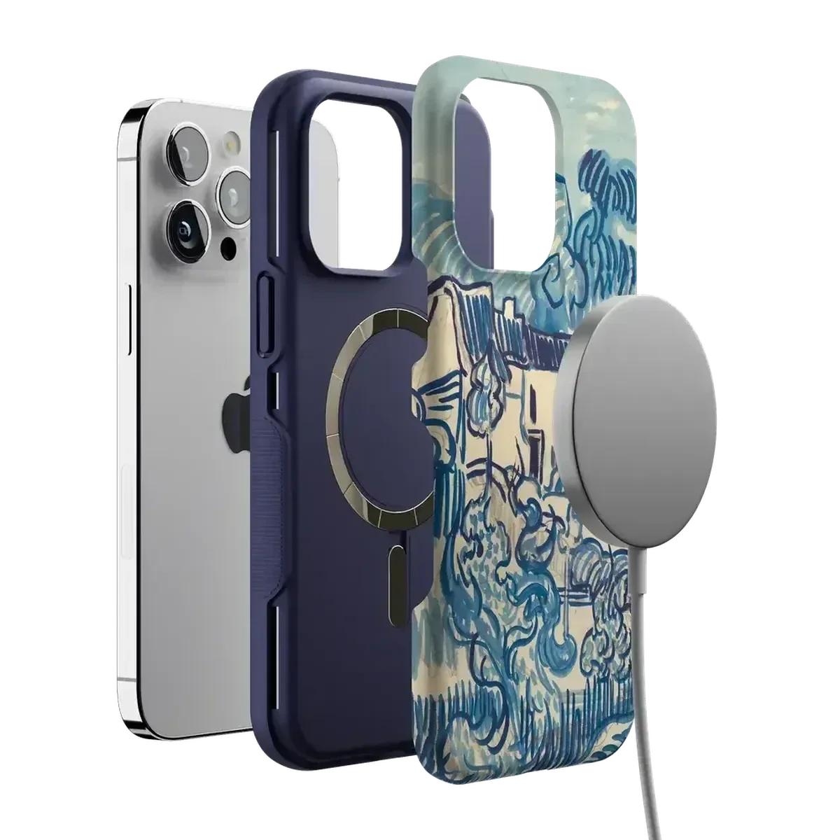 Van Gogh | Landscape With Houses Phone Case - Image 148