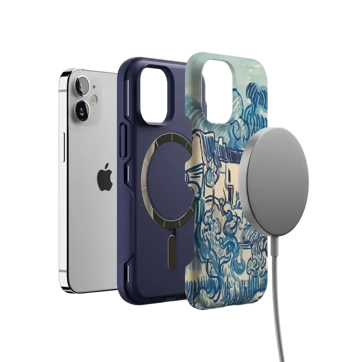 Van Gogh | Landscape With Houses Phone Case - Image 158