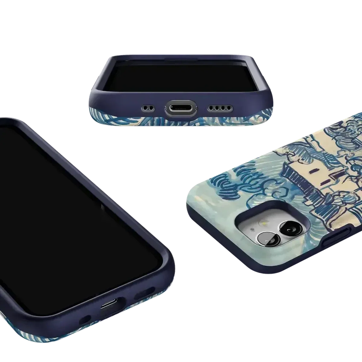 Van Gogh | Landscape With Houses Phone Case - Image 160