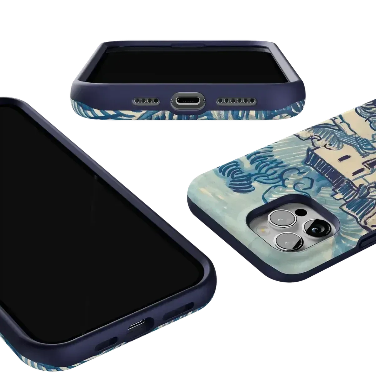 Van Gogh | Landscape With Houses Phone Case - Image 170