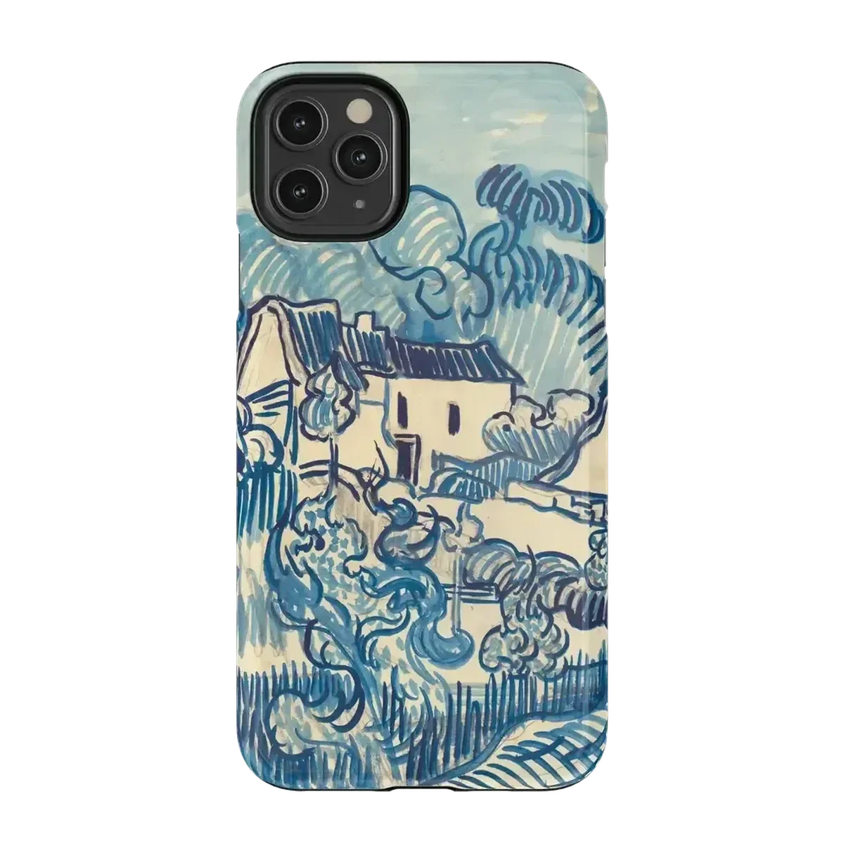 Van Gogh | Landscape With Houses Phone Case - Image 176