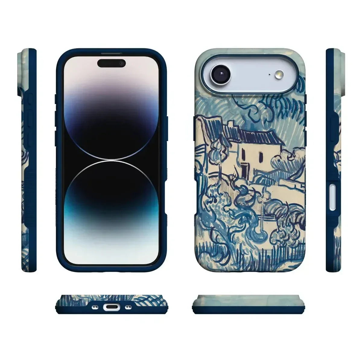Van Gogh | Landscape With Houses Phone Case - Image 187