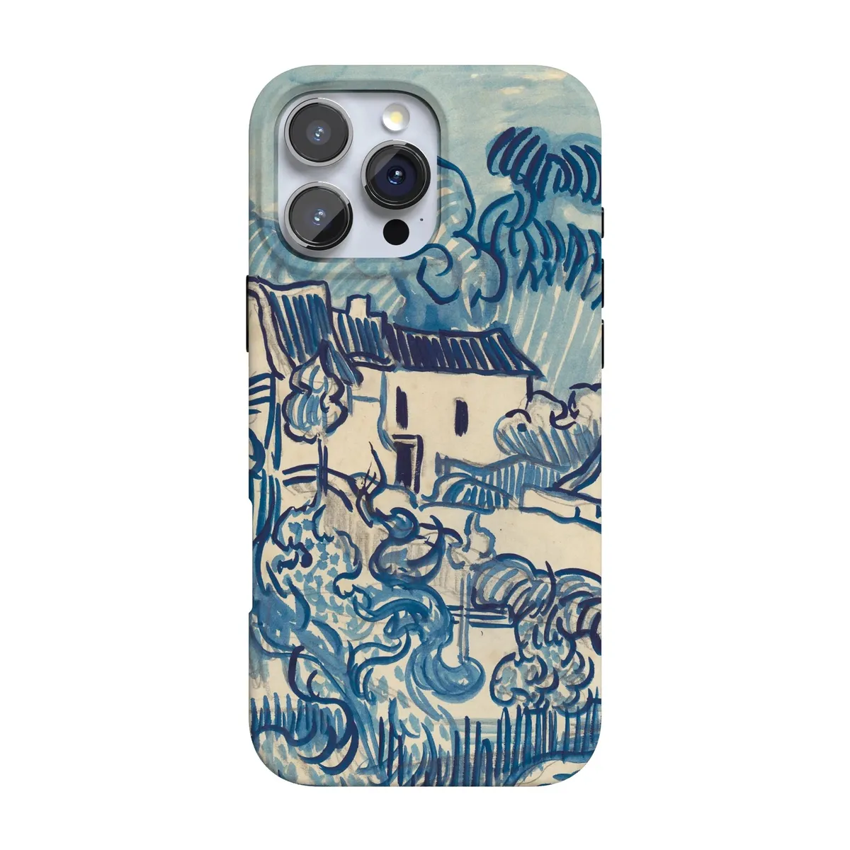 Van Gogh | Landscape With Houses Phone Case - Image 203