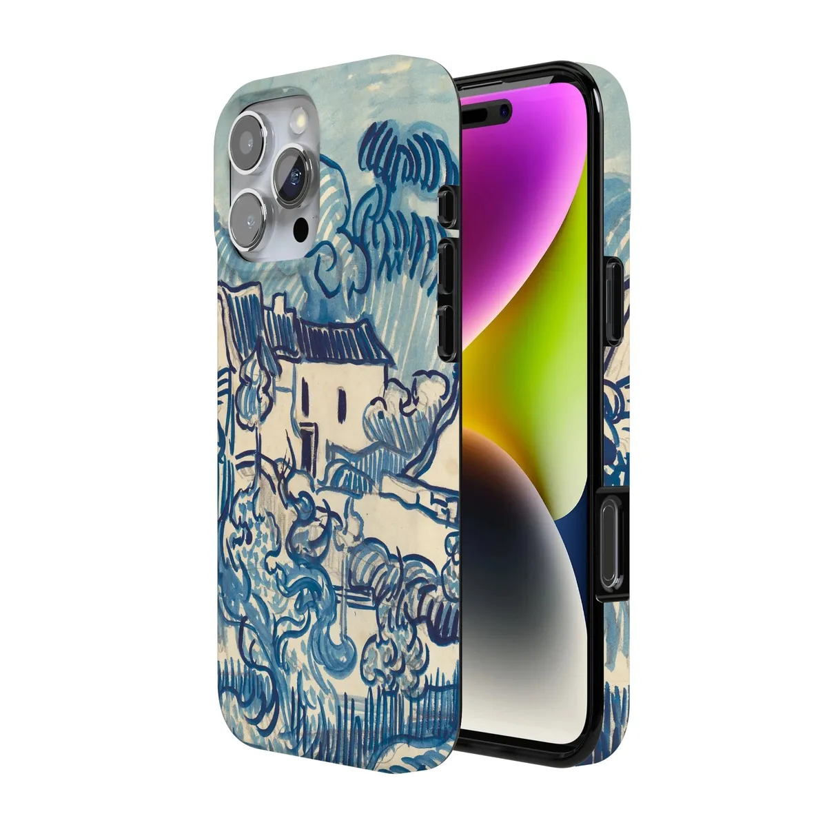Van Gogh | Landscape With Houses Phone Case - Image 204