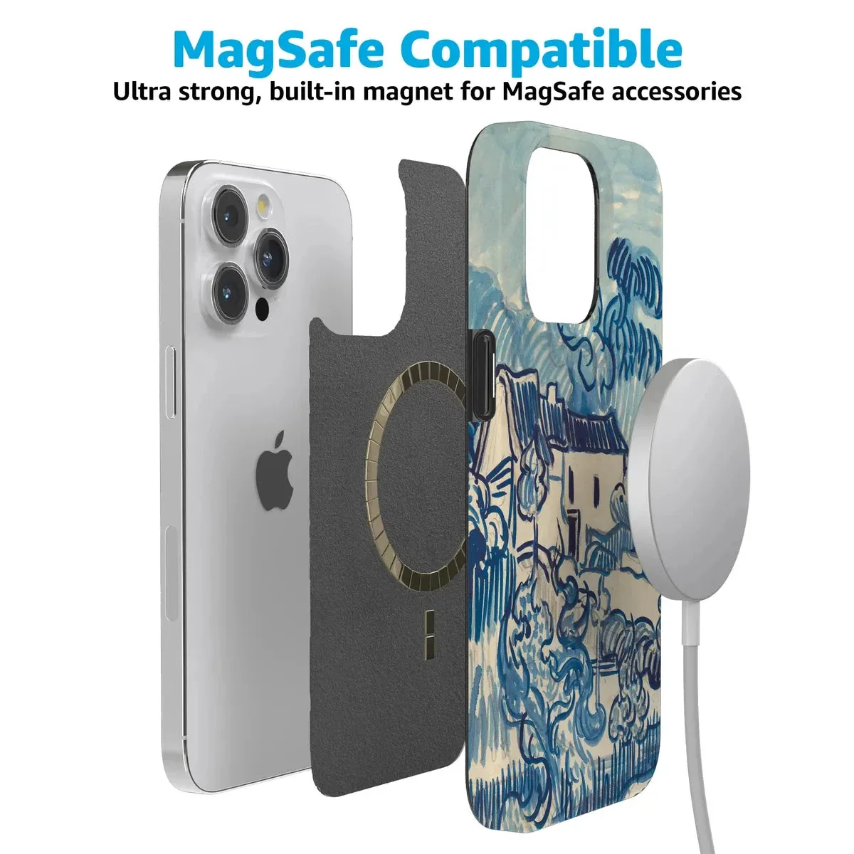 Van Gogh | Landscape With Houses Phone Case - Image 211