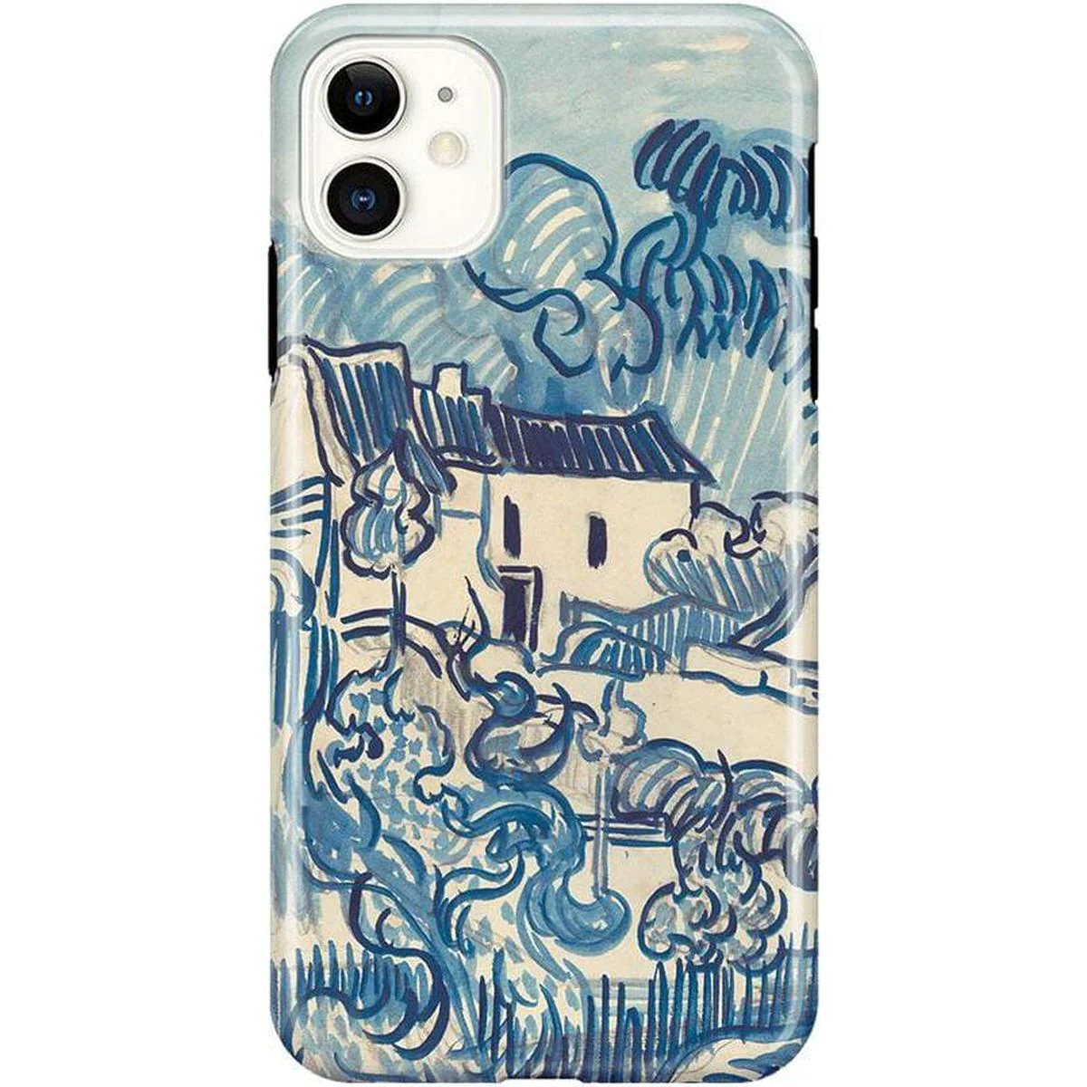 Van Gogh | Landscape With Houses Phone Case - Image 26